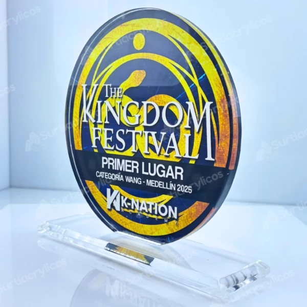 91. Trofeos personalizado en acrílico - Imagen 2