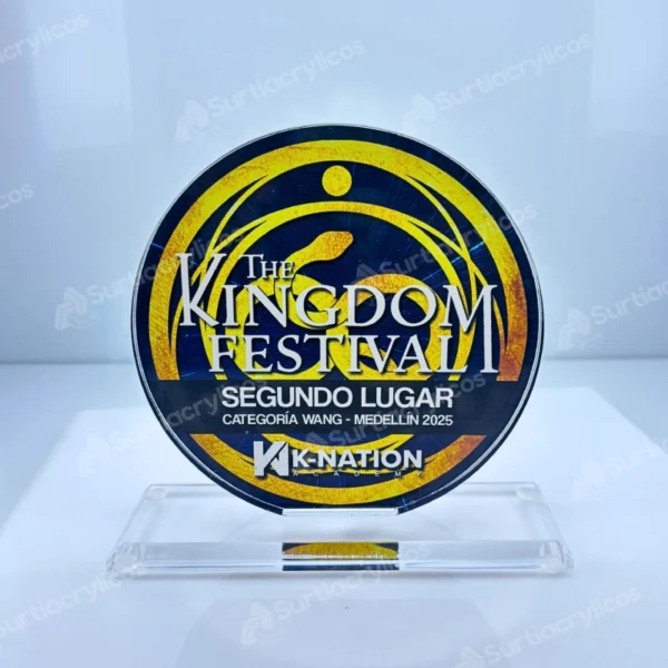 91. Trofeos personalizado en acrílico - Imagen 4